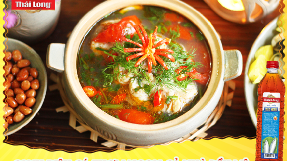 CANH RIÊU CÁ THƠM NGON CẢ NHÀ ĐỀU MÊ