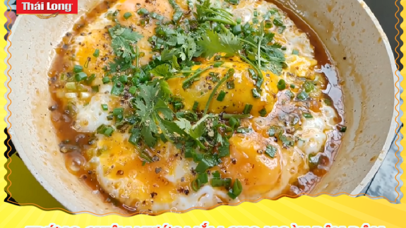 CÁCH LÀM TRỨNG CHIÊN NƯỚC MẮM CHỈ TRONG 5 PHÚT