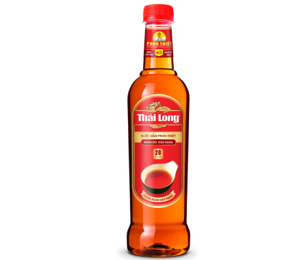 Nước mắm Phan Thiết THÁI LONG - NHÃN ĐỎ HẢO HẠNG 20N - 500ml