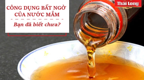 Công Dụng Bất Ngờ Của Nước Mắm - Bạn Đã Biết Chưa?
