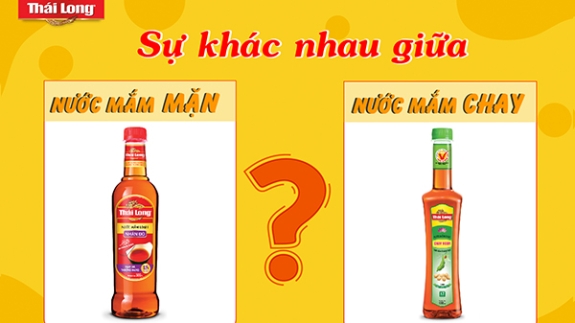 Sự khác nhau giữa nước mắm chay và nước mắm mặn?