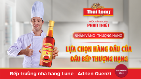 VÌ SAO BẾP TRƯỞNG NHÀ HÀNG SELECTED MICHELIN 2024 CHỌN NƯỚC MẮM PHAN THIẾT THÁI LONG?